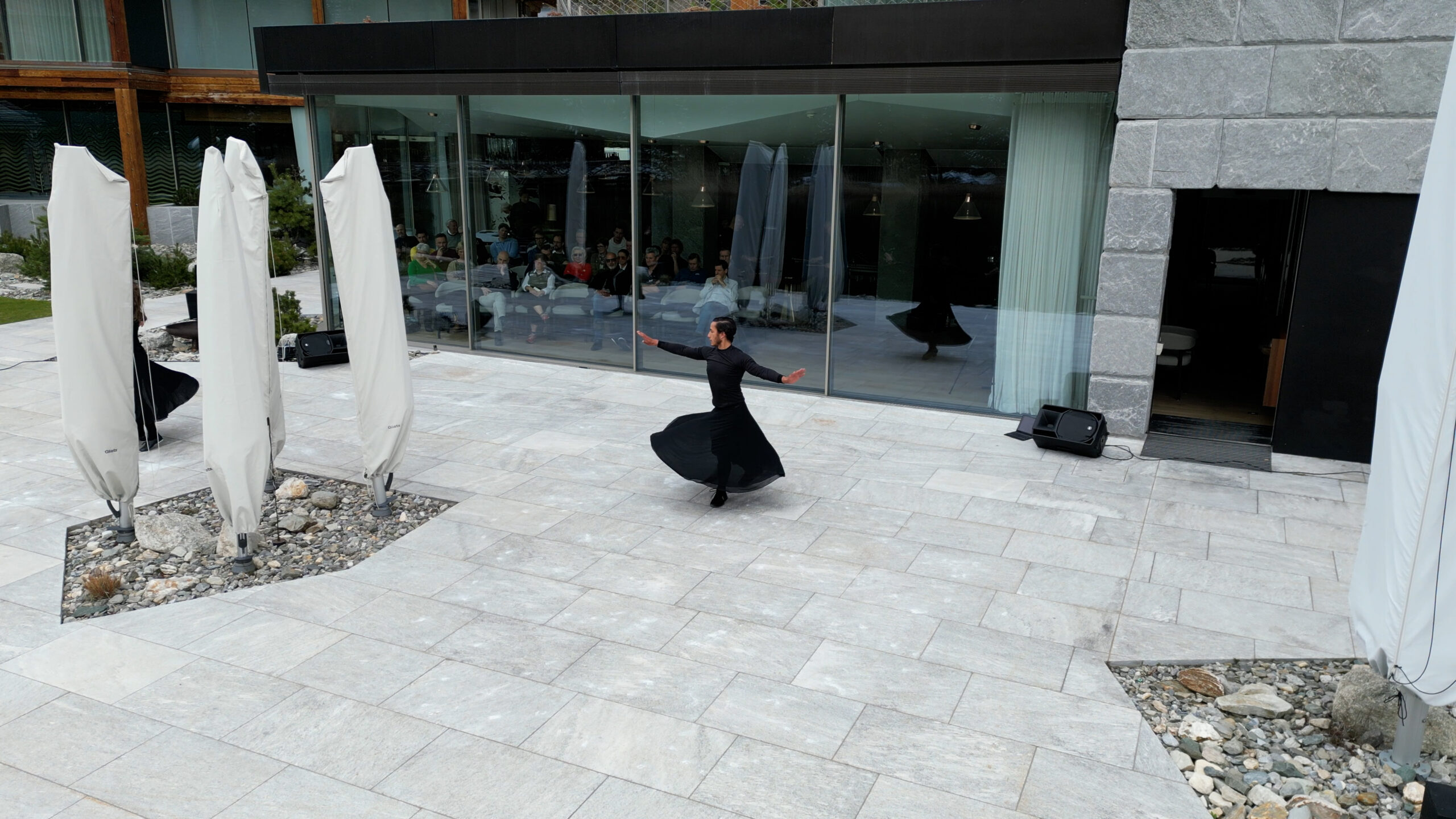 Visite de l’hôtel-spa  « Au Club Alpin », spectacle et cocktail dinatoire