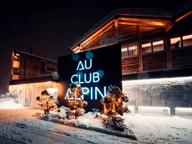 Au Club Alpin