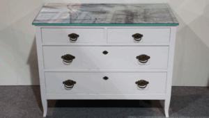 Commode verre laminé